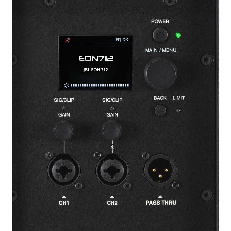 JBL Professional EON712 Bluetooth Speaker System - 650 W RMS - Black JBL Professional EON712 Bluetooth Speaker System - 650 W RMS - Black